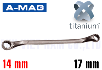 Cờ lê tròng Titanium A-MAG 0111417T