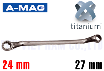 Cờ lê tròng Titanium A-MAG 0112427T