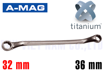 Cờ lê tròng Titanium A-MAG 0113236T