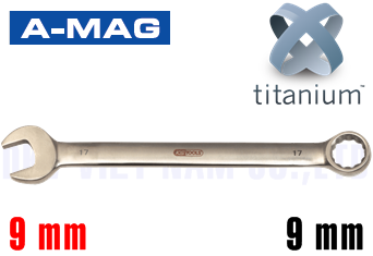 Cờ lê vòng miệng Titanium A-MAG 0130009T