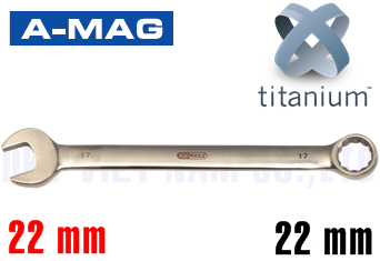 Cờ lê vòng miệng Titanium A-MAG 0130022T