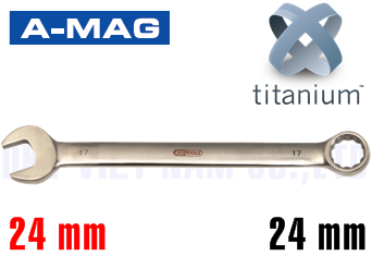 Cờ lê vòng miệng Titanium A-MAG 0130024T