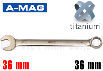 Cờ lê vòng miệng Titanium A-MAG 0130036T