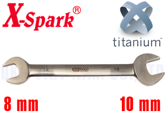 Cờ lê miệng hở Titanium X-Spark 5107-0810