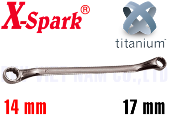 Cờ lê tròng Titanium X-Spark 5108-1417