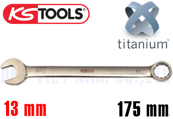 Cờ lê vòng miệng Titanium KS Tools 965.0213
