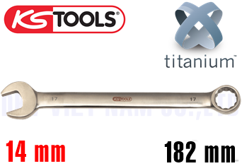 Cờ lê vòng miệng Titanium KS Tools 965.0214