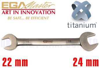 Cờ lê miệng hở Titanium Egamaster 71667