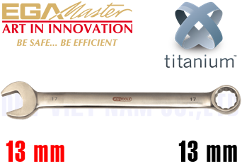 Cờ lê vòng miệng Titanium Egamaster 71674