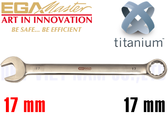 Cờ lê vòng miệng Titanium Egamaster 71677