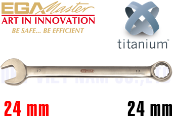 Cờ lê vòng miệng Titanium Egamaster 71680