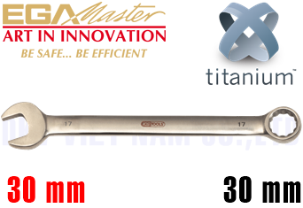 Cờ lê vòng miệng Titanium Egamaster 71681