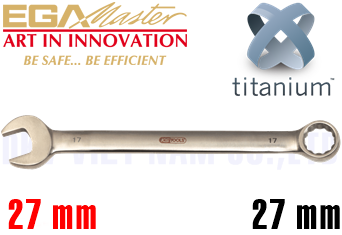 Cờ lê vòng miệng Titanium Egamaster 71982