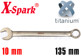 Cờ lê vòng miệng Titanium X-Spark 5103-10