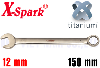 Cờ lê vòng miệng Titanium X-Spark 5103-12