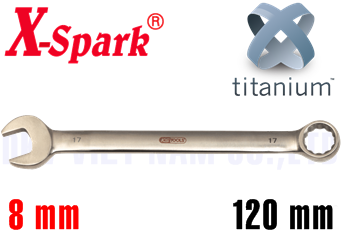Cờ lê vòng miệng Titanium X-Spark 5103-8
