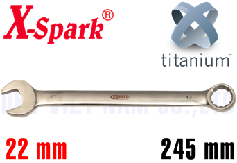 Cờ lê vòng miệng Titanium X-Spark 5103-22
