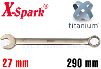 Cờ lê vòng miệng Titanium X-Spark 5103-27