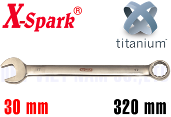 Cờ lê vòng miệng Titanium X-Spark 5103-30