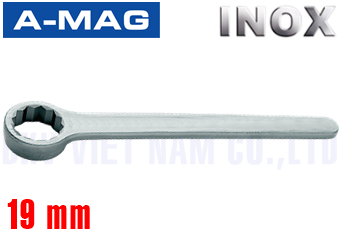 Cờ lê tròng đóng inox A-MAG 0090019E
