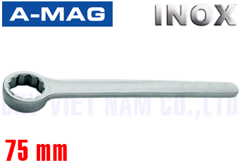 Cờ lê tròng đóng inox A-MAG 0090075E