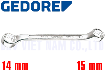 Cờ lê tròng Gedore 2 B 14x15