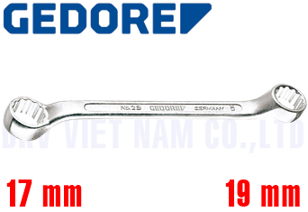 Cờ lê tròng Gedore 2 B 17x19