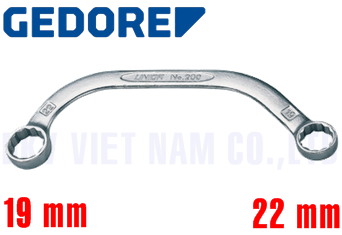 Cờ lê tròng Gedore 304 19x22
