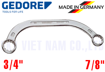 Cờ lê tròng Gedore 304 3/4x7/8AF