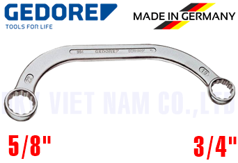 Cờ lê tròng Gedore 304 5/8x3/4AF