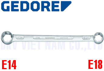 Cờ lê tròng Gedore TX 4 E14xE18