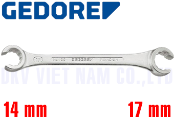 Cờ lê tròng hở Gedore 400 14x17