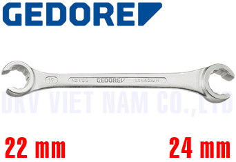 Cờ lê tròng hở Gedore 400 22x24