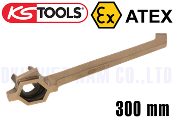 Cờ lê Valve chống cháy nổ KS Tools 963.8271