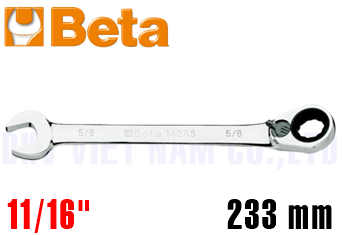 Cờ lê vòng miệng Beta 142AS 11/16