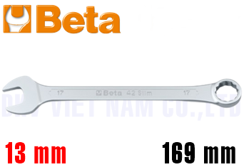 Cờ lê vòng miệng Beta 42SLIM 13
