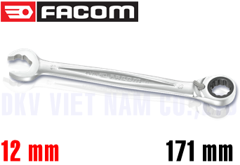 Cờ lê vòng miệng Facom 467BR.12