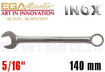 Cờ lê vòng miệng Inox Egamaster 38117