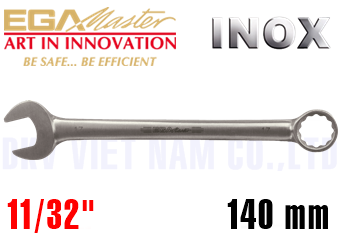 Cờ lê vòng miệng Inox Egamaster 38118