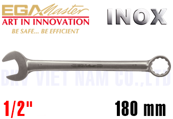Cờ lê vòng miệng Inox Egamaster 38122