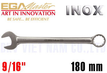 Cờ lê vòng miệng Inox Egamaster 38123