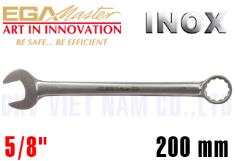 Cờ lê vòng miệng Inox Egamaster 38124