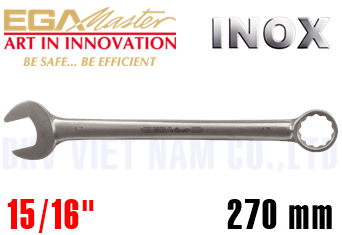 Cờ lê vòng miệng Inox Egamaster 38130