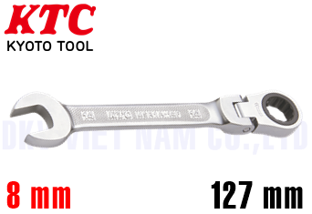 Cờ lê vòng miệng KTC MSR1A-08F