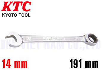Cờ lê vòng miệng KTC MSR1A-14
