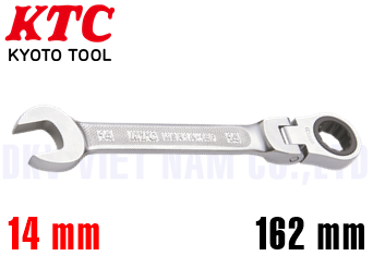 Cờ lê vòng miệng KTC MSR1A-14F