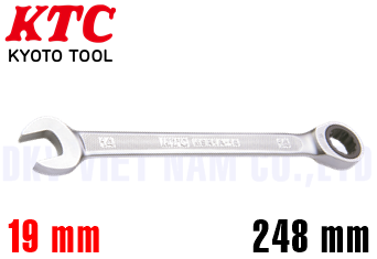 Cờ lê vòng miệng KTC MSR1A-19