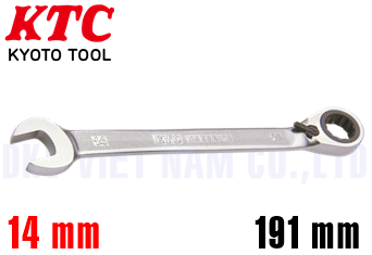 Cờ lê vòng miệng KTC MSR2A-14