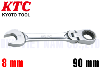Cờ lê vòng miệng KTC MSR2S-08F