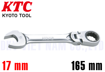 Cờ lê vòng miệng KTC MSR2S-17F